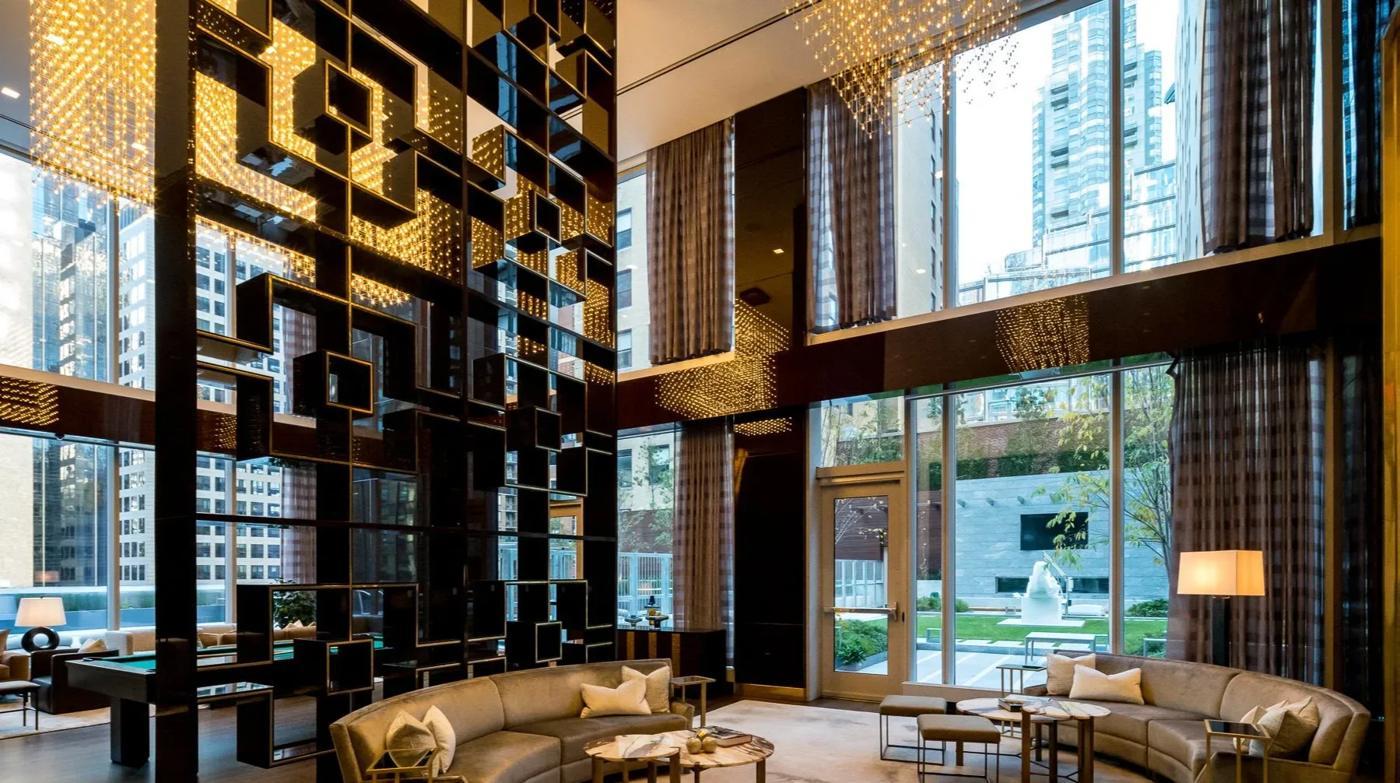 Central Park Tower: Lobby