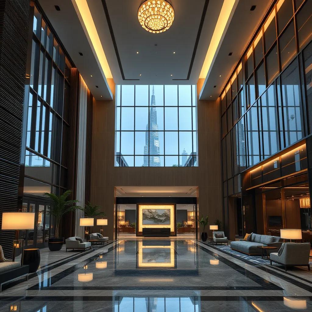 Duja Tower: Lobby
