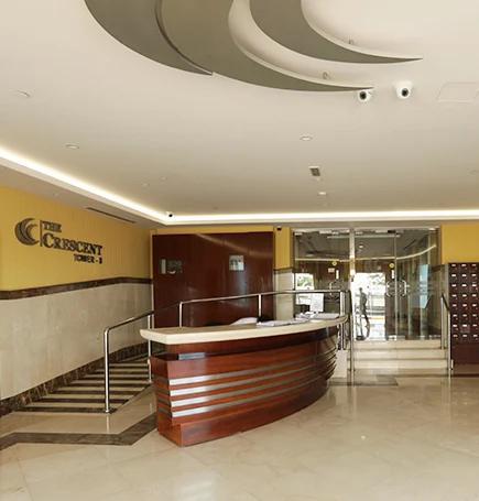 The Crescent: Lobby