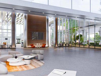 Arena Apartments: Lobby