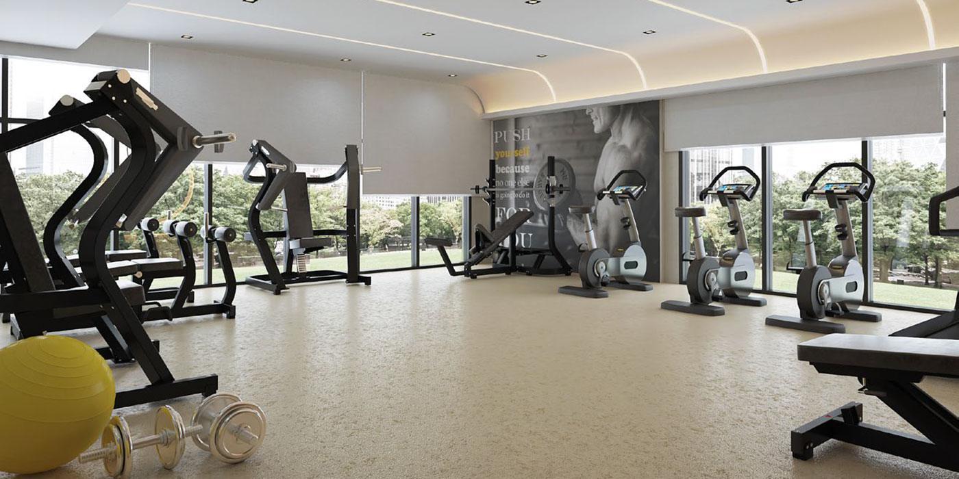 Azizi Farishta Residence: Gym