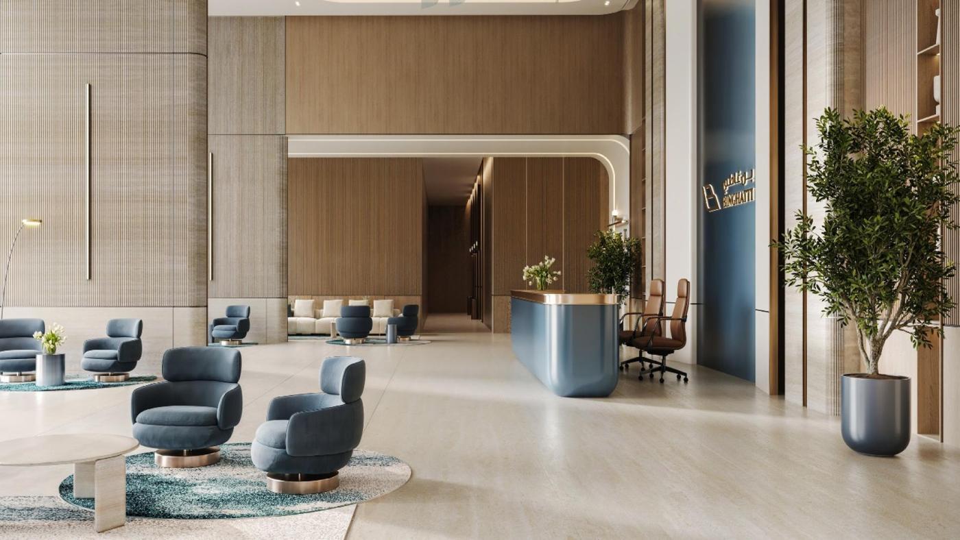 Binghatti Avenue: Lobby