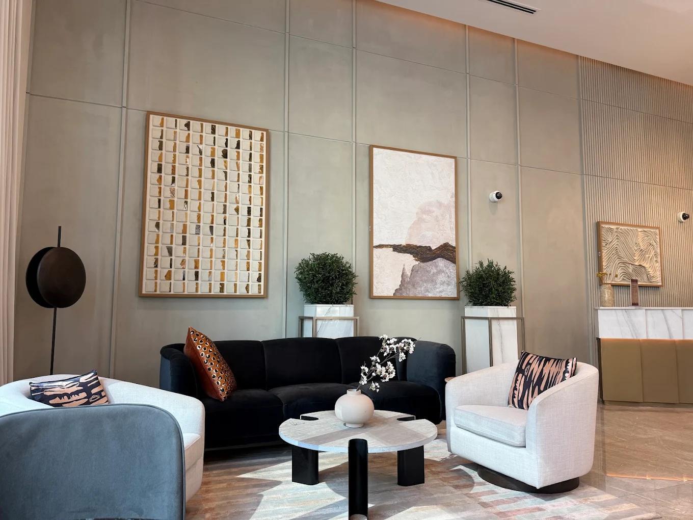 Burj Crown: Lobby