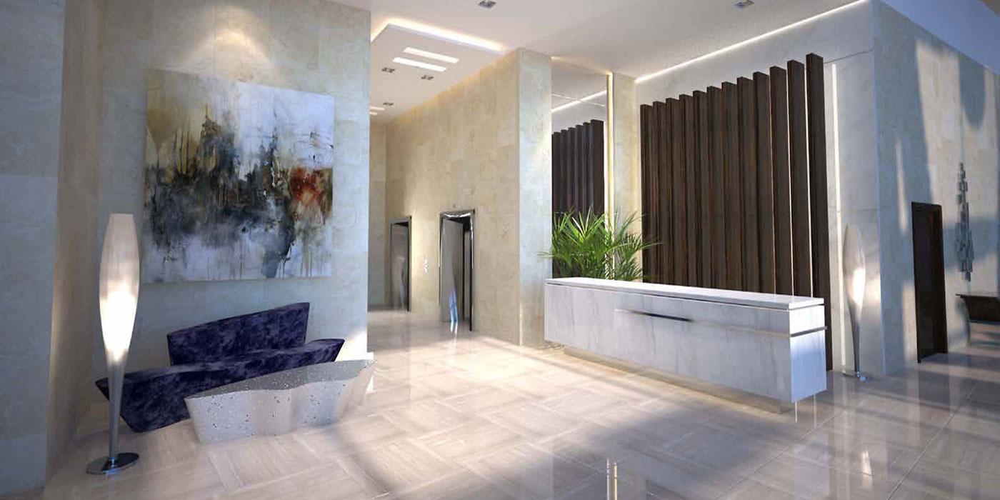 Damac Tower 108: Lobby
