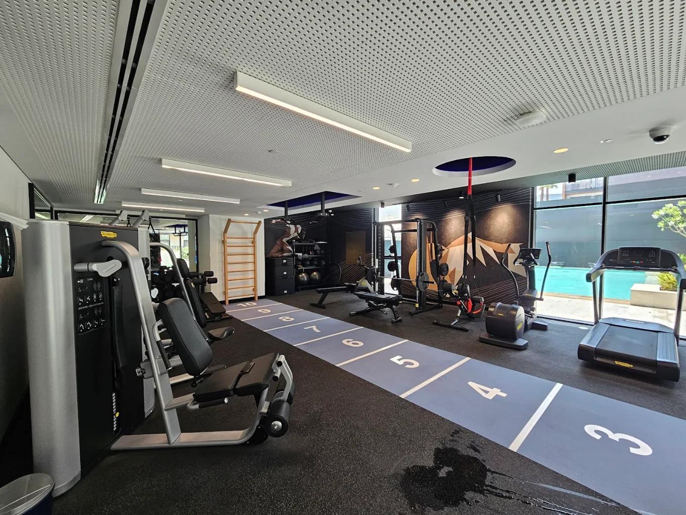 Harrington House: Gym