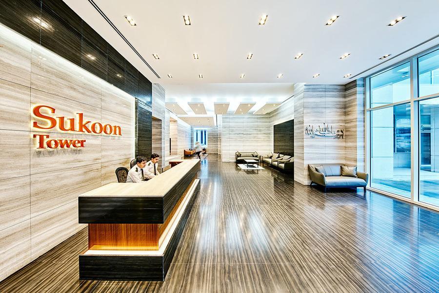 Sukoon Tower: Lobby