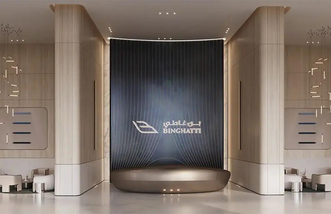 Binghatti Canal: Lobby