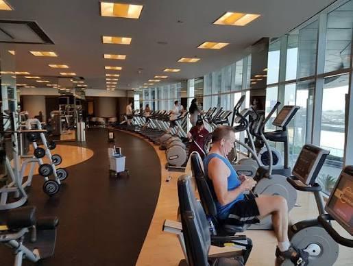 Marriott Marquis Dubai: Gym