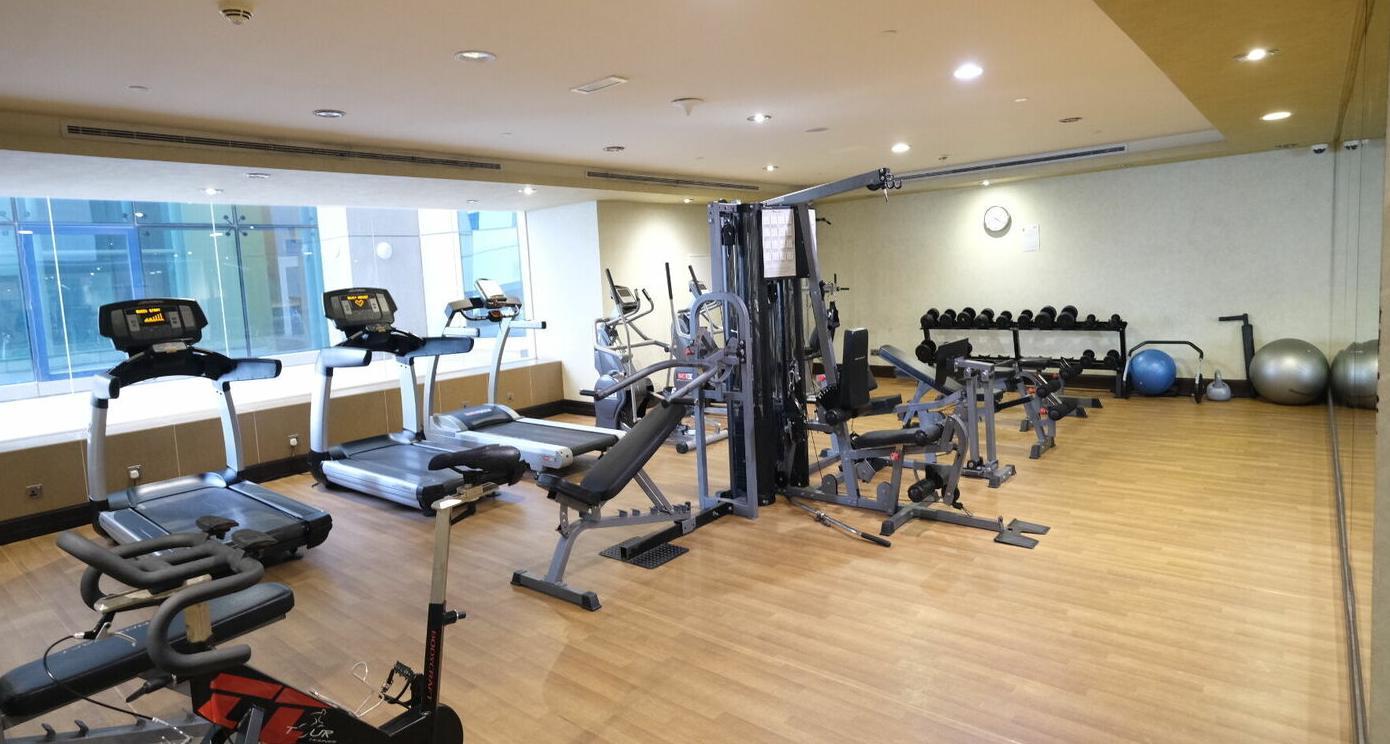Latifa Tower: Gym
