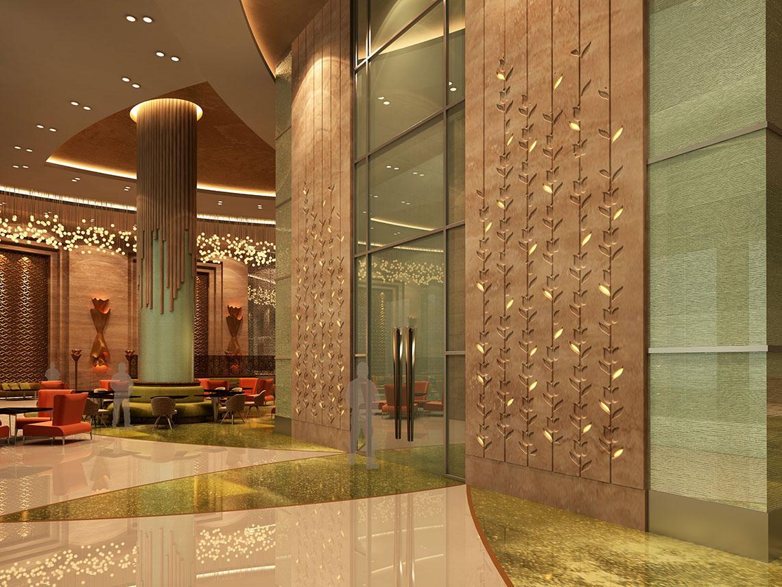 Falcon Tower: Lobby
